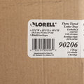 Lorell Mesh 3-Tier Mesh Document Tray, Black, LLR90206