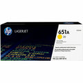 HP 651A (CE342A) Original Standard Yield Laser Toner Cartridge - Single Pack - Yellow -, HEWCE342A