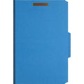 Nature Saver 2/5 Tab Cut Legal Recycled Classification Folder, Dark Blue, 8 1/2" Width x 14" Length, 10 / Box, NATSP17221