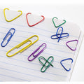 Officemate Coated Paper Clips, Assorted, 450 / Pack, OIC97227