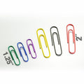 Officemate Coated Paper Clips, Assorted, 450 / Pack, OIC97227
