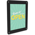 Deflecto Window Display, Black, DEF899102