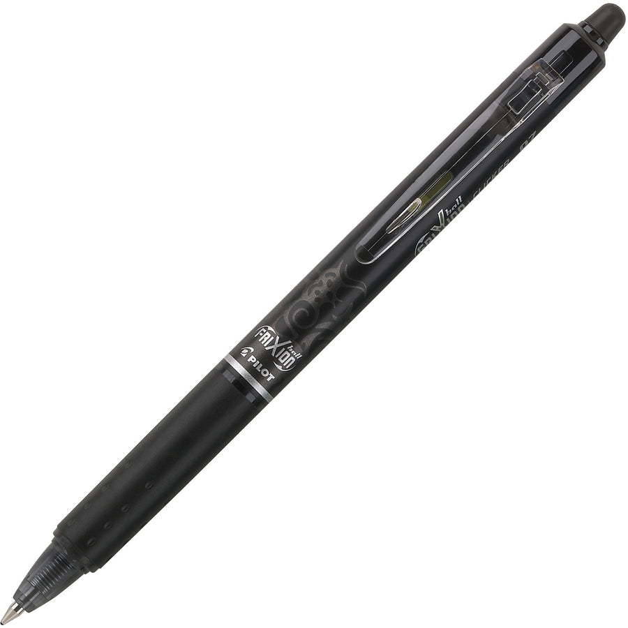 FriXion Erasable Gel Pen, FriXion Ball Clicker, Black, Residue-free, 1 Dozen, PIL31450