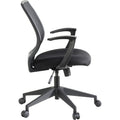 Lorell Executive Mid-back Work Chair, Black, LLR84868
