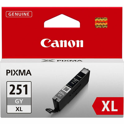 Canon CLI251XLGY Original Inkjet Ink Cartridge - Gray -, CNMCLI251XLGY