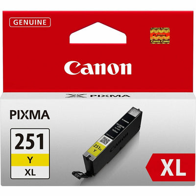 Canon CLI251XLY Original Inkjet Ink Cartridge - Yellow -, CNMCLI251XLY