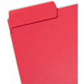 Smead SuperTab 1/3 Tab Cut Legal Recycled Top Tab File Folder, Yellow, 8 1/2" Width x 14" Length, 50 / Box, SMD15410