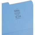 Smead SuperTab 1/3 Tab Cut Letter Recycled Top Tab File Folder, Yellow, 8 1/2" Width x 11" Length, 50 / Box, SMD10410