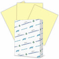 International Paper Company Hammermill Colors Recycled Copy Paper - Canary, 8 1/2" x 11", 500 / Ream, HAM104307