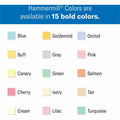International Paper Company Hammermill Colors Recycled Copy Paper - Canary, 8 1/2" x 11", 500 / Ream, HAM104307