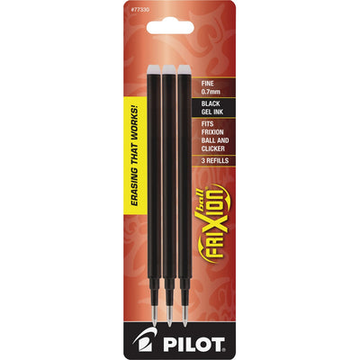 Pilot Erasable Gel Ink Pen Refills, 3 / Pack, PIL77330