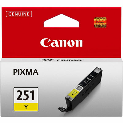 Canon CLI-251Y Original Inkjet Ink Cartridge - Yellow -, CNMCLI251Y