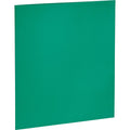 Business Source Letter Pocket Folder, Green, 8 1/2" Width x 11" Length, 1 Box, BSN44427