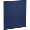 Business Source Letter Pocket Folder, Navy, 8 1/2" Width x 11" Length, 1 Box, BSN44430