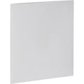 Business Source Letter Pocket Folder, White, 8 1/2" Width x 11" Length, 1 Box, BSN44424