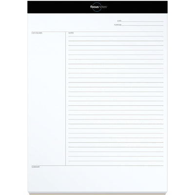 TOPS FocusNotes Legal Pad - Legal, 8 1/2" x 11 3/4", TOP77103