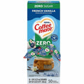Nestle Professional Coffee mate Zero-Sugar French Vanilla Nondairy Liquid Creamer Singles, White, 50 / Box, NES91757
