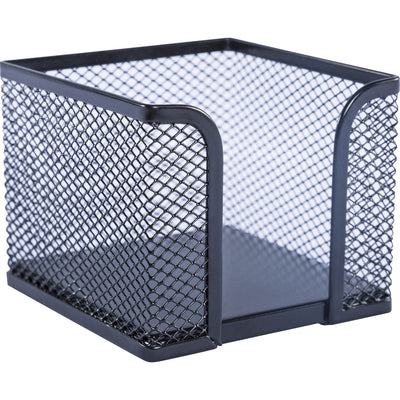 Lorell Mesh Wire Memo Holder, Black, LLR84156