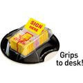 3M Post-it Sign Here Flags in Desk Grip Dispenser, Yellow, 200 / Pack, MMM680-HVSH