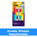 3M Post-it Tabs Value Pack - Primary Colors, Green, 66 / Pack, MMM686VAD2