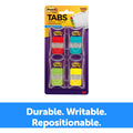 3M Post-it Tabs, Yellow, 100 / Pack, MMM686RALY