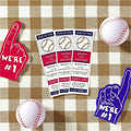 Avery Event Tickets with Tear-Away Stubs for Laser and Inkjet Printers, 1�" x 5�", Matte White, 200 / Pack, AVE16154