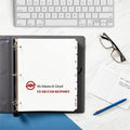 Avery Customizable Print-On Dividers, White, 1 Pack, AVE11515
