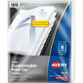 Avery Customizable Print-On Dividers, White, 1 Pack, AVE11552