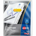 Avery Unpunched Print-On Dividers, White, 1 Box, AVE11516