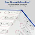 Avery Printable Round Labels, 2", Glossy Clear, 120 Labels (22825), Crystal Clear, 120 / Pack, AVE22825