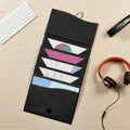 Avery Slide & View Letter Expanding File, Black, 8 1/2" Width x 11" Length, AVE73517