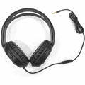 Compucessory Stereo Headset with Built-in Microphone, Black, CCS15153