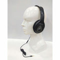 Compucessory Stereo Headset with Built-in Microphone, Black, CCS15153