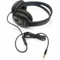 Compucessory Stereo Headset with Built-in Microphone, Black, CCS15153