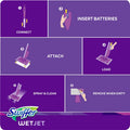 Procter & Gamble Swiffer WetJet Mopping Pad Refill, Green, 24 / Box, PGC08443