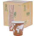 Eco-Products 10 oz World Art Hot Beverage Cups, Multi, 20 / Carton, ECOEP-BHC10-WA