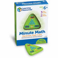 Learning Resources Minute Math Electronic Flash Card, LRNLER6965