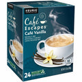 Keurig Dr Pepper . Caf&eacute; Escapes K-Cup, Pod Caf&eacute; Vanilla, Keurig Single-Serve K-Cup Pods, 24 Count, 24 / Box, GMT6812
