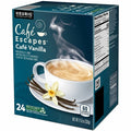 Keurig Dr Pepper . Caf&eacute; Escapes K-Cup, Pod Caf&eacute; Vanilla, Keurig Single-Serve K-Cup Pods, 24 Count, 24 / Box, GMT6812
