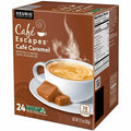 Keurig Dr Pepper . Caf&eacute; Escapes K-Cup, Pod Caf&eacute; Caramel, Keurig Single-Serve K-Cup Pods, 24 Count, 24 / Box, GMT6813