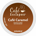 Keurig Dr Pepper . Caf&eacute; Escapes K-Cup, Pod Caf&eacute; Caramel, Keurig Single-Serve K-Cup Pods, 24 Count, 24 / Box, GMT6813