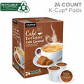 Keurig Dr Pepper . Caf&eacute; Escapes K-Cup, Pod Caf&eacute; Caramel, Keurig Single-Serve K-Cup Pods, 24 Count, 24 / Box, GMT6813