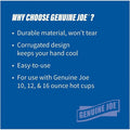 Genuine Joe Protective Corrugated Cup Sleeves, Brown, 20 / Carton, GJO19049CT