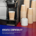Genuine Joe Hot Cup Protective Lids, White, 20 / Carton, GJO11259CT