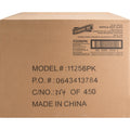 Genuine Joe 10 oz Rippled Hot Cups, Brown, 4 / Carton, GJO11256CT
