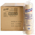 Genuine Joe 12 oz Rippled Hot Cups, Brown, 4 / Carton, GJO11260CT