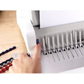 Fellowes Pulsar+ 300 Comb Binding Machine w/Starter Kit, Black, FEL5006801