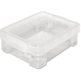 Advantus Super Stacker Crayon Box, Clear, AVT40311