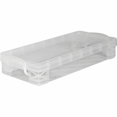 Advantus Super Stacker Pencil Box, Clear, 16EA/CT — view 1