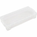 Advantus Super Stacker Pencil Box, Clear, AVT40309